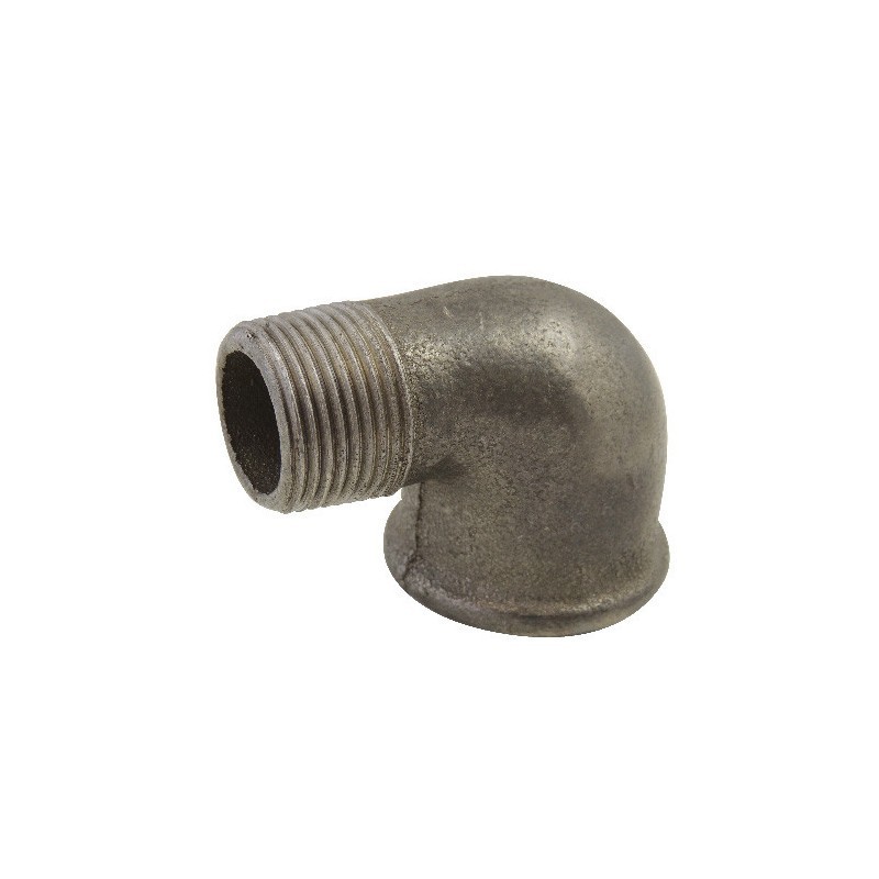 FIG 92 - Coude 90°, Mâle/Femelle, noir