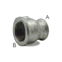 FIG 240 - Manchon réduit Femelle/Femelle en fonte malléable, galvanisé
