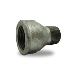 FIG 246 - Réduction Mâle/Femelle avec FM, en fonte malléable, galvanise
