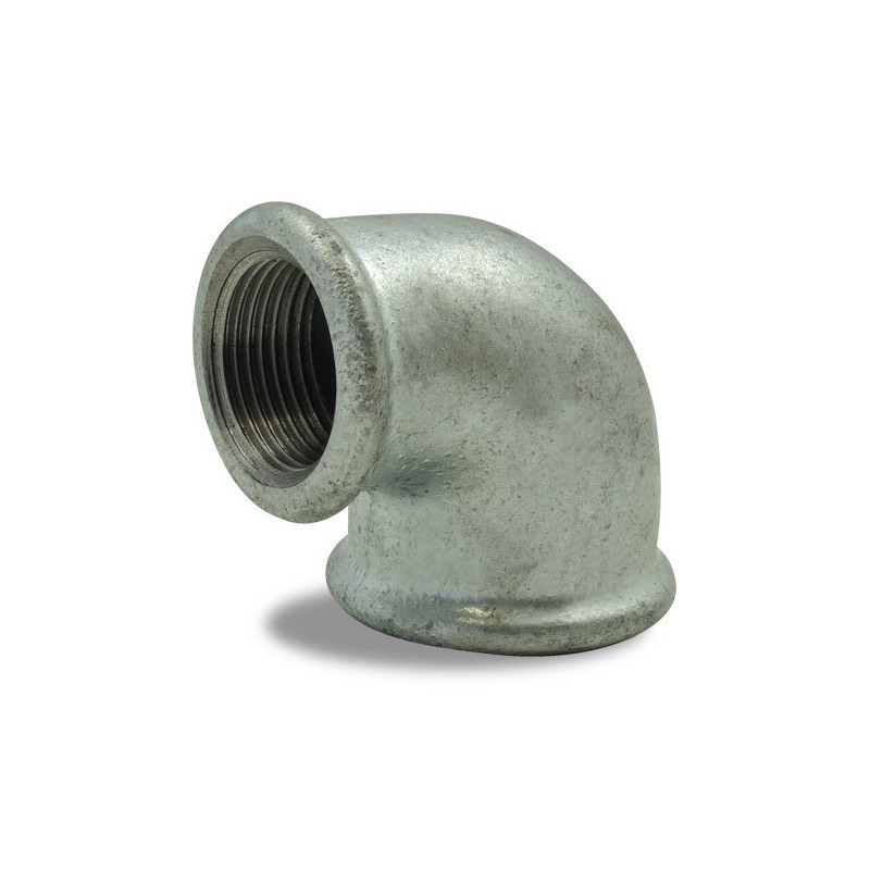 FIG 90R - Coude 90°, Femelle/Femelle, galvanisé