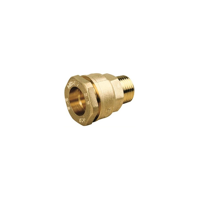LPORM - Raccord PE laiton mâle RONCAL ACS