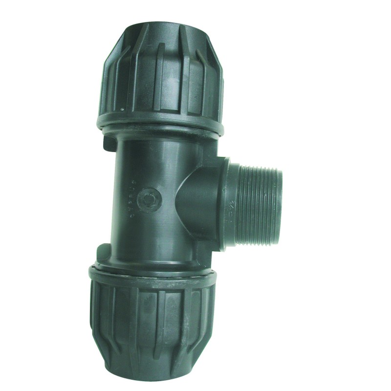 5133 - Té sortie mâle PE POLYPROPYLENE
