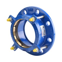 2503 - Adaptateur à bride verrouillé pour tubes PVC/PE ACS