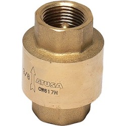VS130 - Clapet de retenue laiton avec ressort - Joint NBR