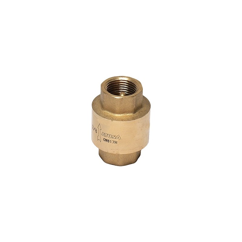 VS130 - Clapet de retenue laiton avec ressort - Joint NBR
