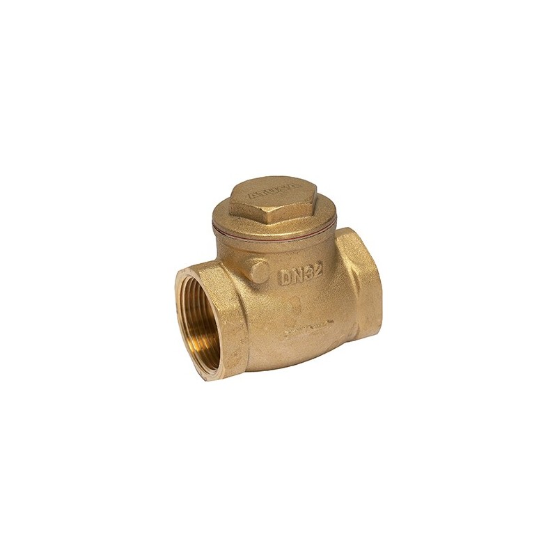 VS155/A - Clapet antiretour laiton simple battant - Joint NBR