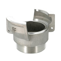 2415 - Raccord symétrique aluminium mâle sans verrou sans joint