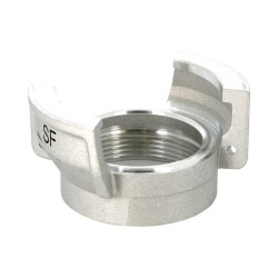 2416 - Raccord symétrique aluminium femelle sans verrou sans joint