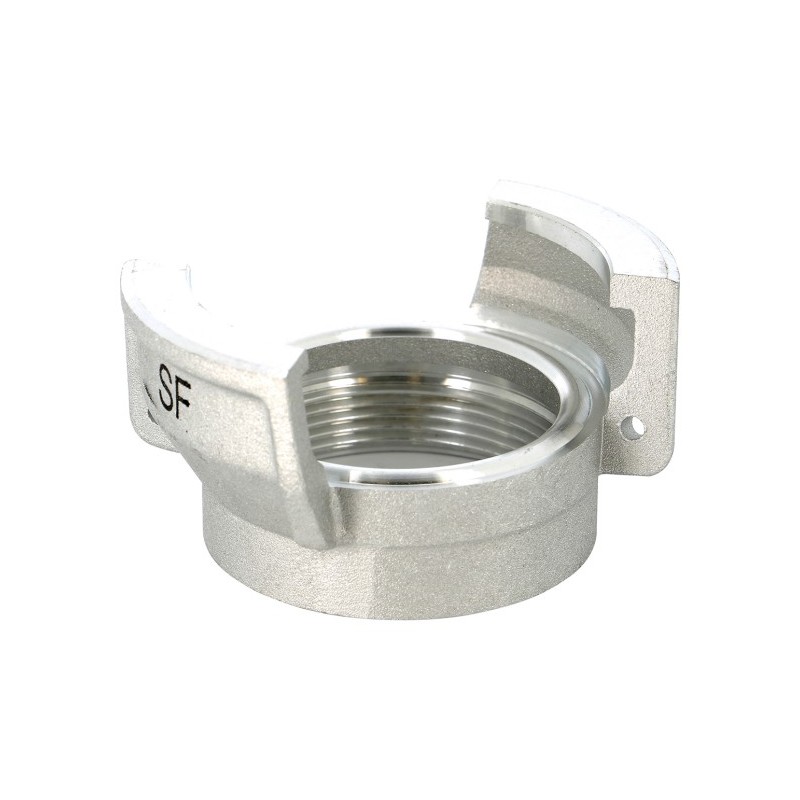 2416 - Raccord symétrique aluminium femelle sans verrou sans joint