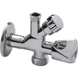 1300 - Robinet mixte machine à laver et lavabo PN10
