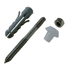 RFFWI - Kit de fixation INOX pour WC et Bidet ( 2 pièces)