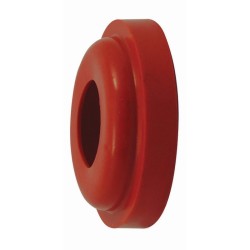 519 - Joint a lèvre passage réduit "type A" 15mm en EPDM rouge - pour raccord express