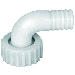 5526 - Adaptateur PA 6-6 cannelé coude avec écrou libre - raccords et adaptateurs BSPP