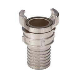 2420 - Raccord symétrique inox à douille annelée à verrou