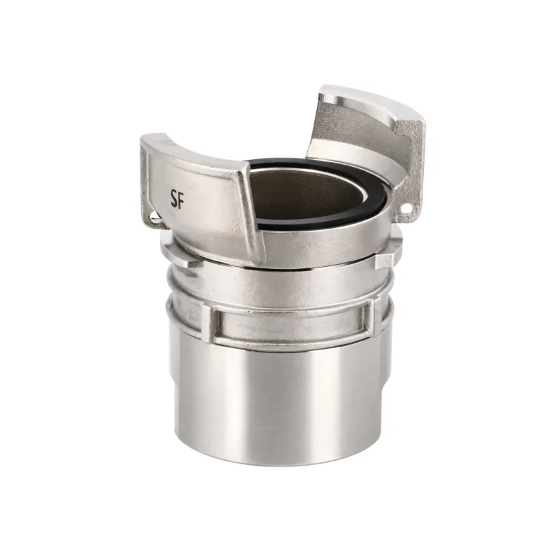2424RT - Raccord symétrique inox tournant femelle BSP à verrou