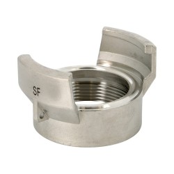 2426 - Raccord symétrique inox femelle sans verrou sans joint