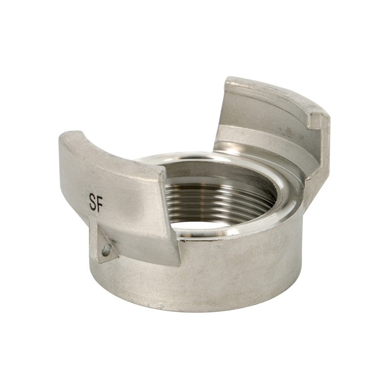 2426 - Raccord symétrique inox femelle sans verrou sans joint