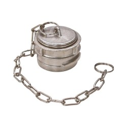 2427 - Raccord symétrique inox bouchon à verrou
