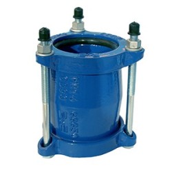 710/D - Raccord en fonte ductile GIBAULT pour tuyau en PVC