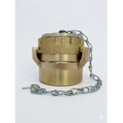 24.09 Raccord d' alimentation femelle étiquettes NF en alliage cuivreux NF S61-758