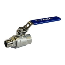 IVB2MH - Vanne à sphère MF 2 pièces INOX AISI316