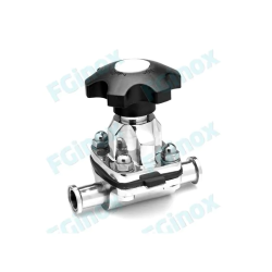 Vannes à membrane CLAMP à souder 12 Inox 316L FGINOX