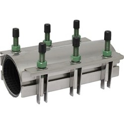 COLLIER DE REPARATION DOUBLE BANDE JOINT EPDM 823-824